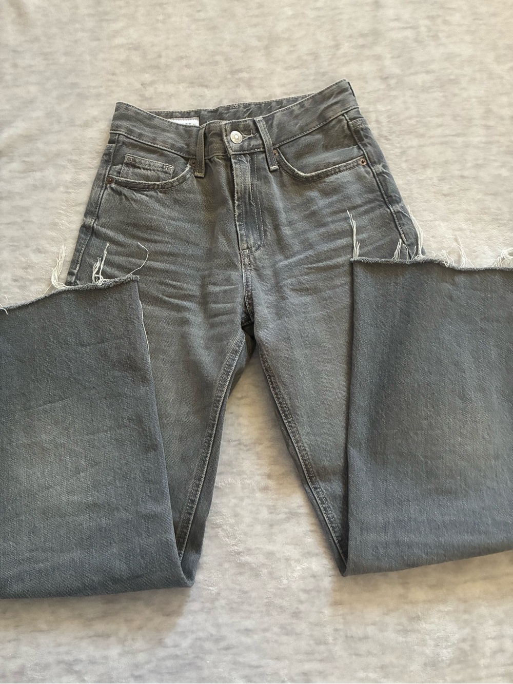 Zara straight jeans